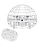 Suspended ball induction quadcopter children's toy 2241710732534