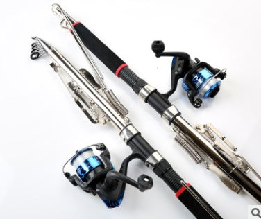 Wholesale sea pole automatic fishing rod spring  super hard long shot throwing rod set fishing gear cross-border supply 22424