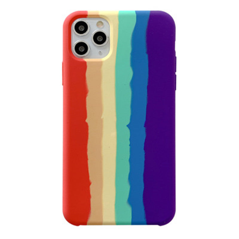 Creative Rainbow Liquid Silicone Phone Case 2243625118264