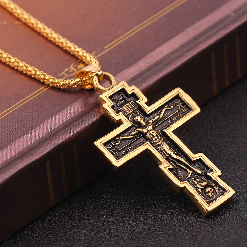 Cross Jesus Pendant Necklace 2244270982536
