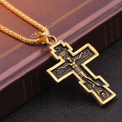 Cross Jesus Pendant Necklace 2244270982536