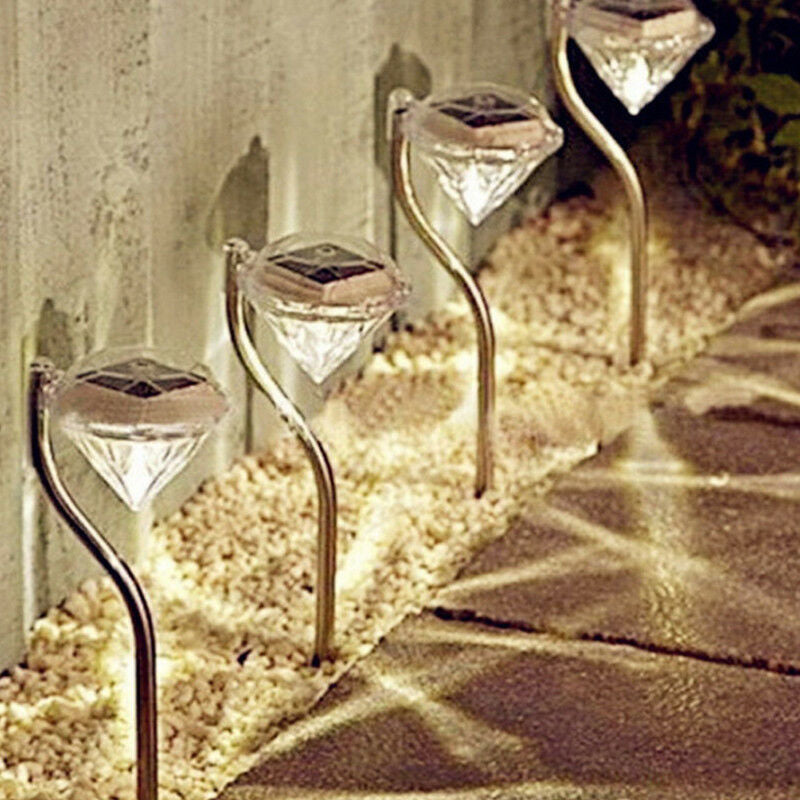 Solar Powered Garden Diamond Light 2244677678349