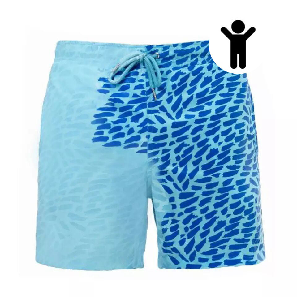 Magical Change Color Beach Shorts Summer Men Swimming Trunks Swimwear Swimsuit Quick Dry bathing shorts Beach Pant 224a6943 7