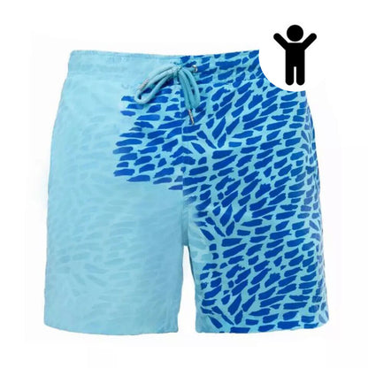 Magical Change Color Beach Shorts Summer Men Swimming Trunks Swimwear Swimsuit Quick Dry bathing shorts Beach Pant 224a6943 7