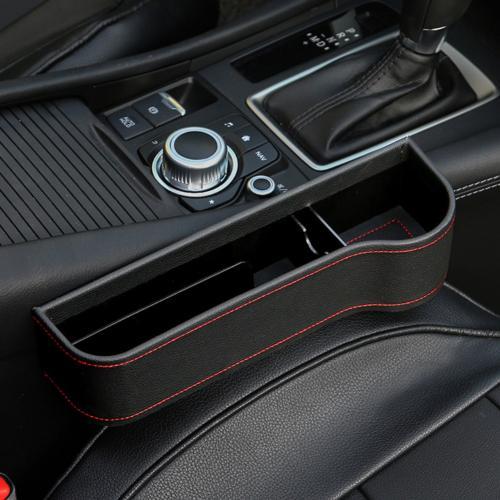 PU Car Organizer Seat Gap Storage Box Car Seat Side Slit for Wallet Phone Coins Cigarette Keys Cards Car Accessories 22507800
