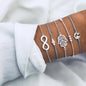 Bohemian Bracelets & Bangles Set Vintage Bead Boho Charm Bracelet For Women Jewelry Accessories Pulseras Mujer Bijoux Femme 2