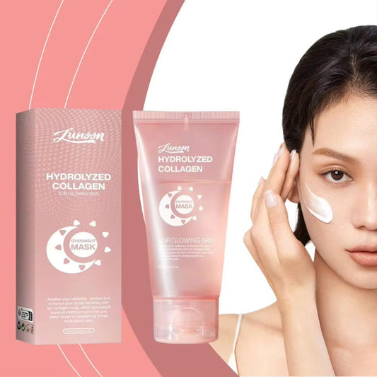 Face Night Mask Collagen Wrapping Mask Natural Ingredients Firming Elasticity & Hydration Anti-wrinkle For Skin Care 225ba6f0