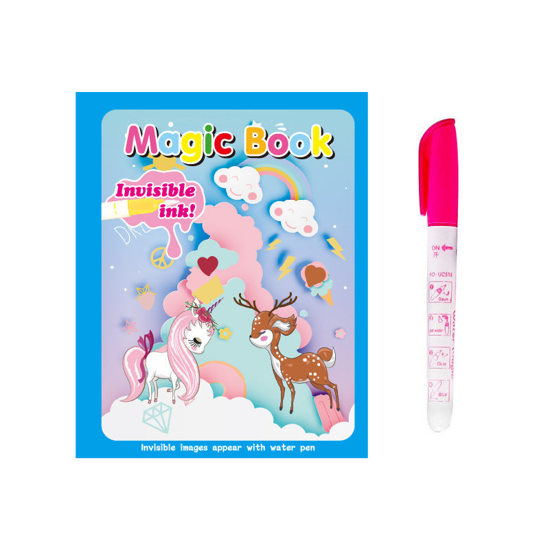 Children's Creative Magic  Water Painting Book 2261099799134