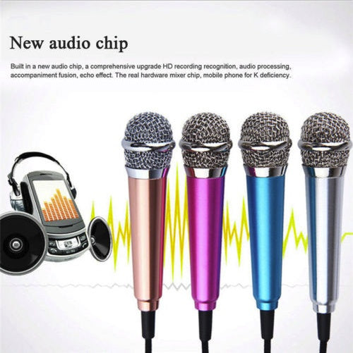 Mini mobile phone microphone mobile phone recording sing small microphone small microphone 2262032170855