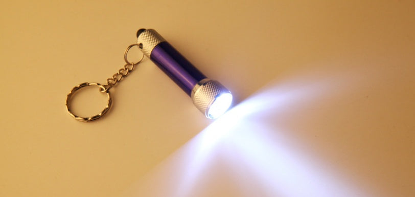 Mini Keychain Light Emergency Night Light Camping Flashlight Portable LED Torch Aluminum Keyring 2264745777703