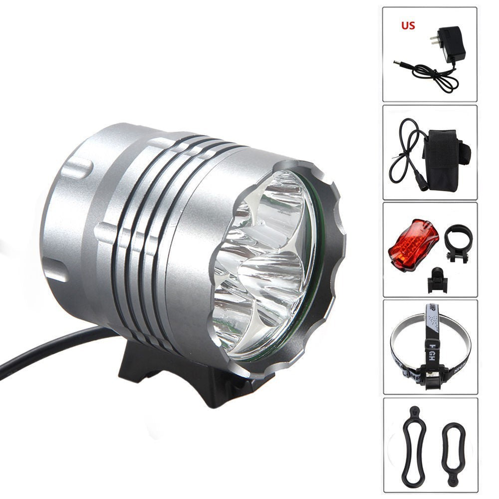 LED Mountain Bike Headlight 5T6 Bicycle Light 2267932249575