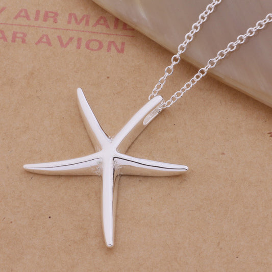 Simple Starfish Necklace 2269539128525