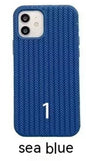 Liquid Silicone Woven Pattern Phone Case - 图片 11