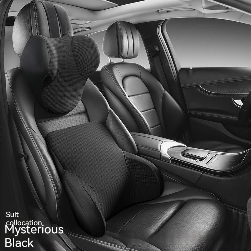 Memory Foam Three-dimensional Hydrophobic Lumbar Support Pillow Oil-proof Light Luxury Comfortable Breathable Car Automotive 