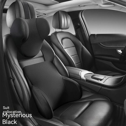 Memory Foam Three-dimensional Hydrophobic Lumbar Support Pillow Oil-proof Light Luxury Comfortable Breathable Car Automotive 