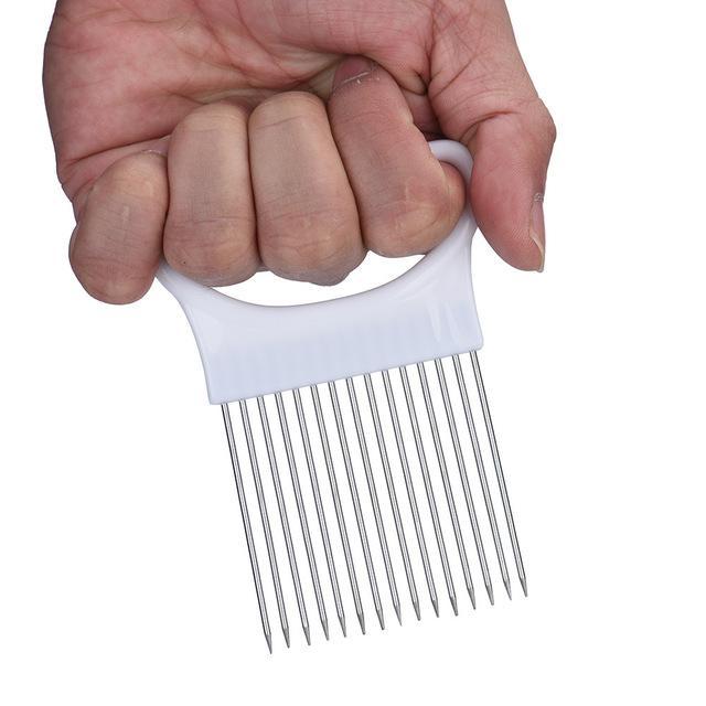Vegetable Holder Cutting Aid Guide 2274432368703