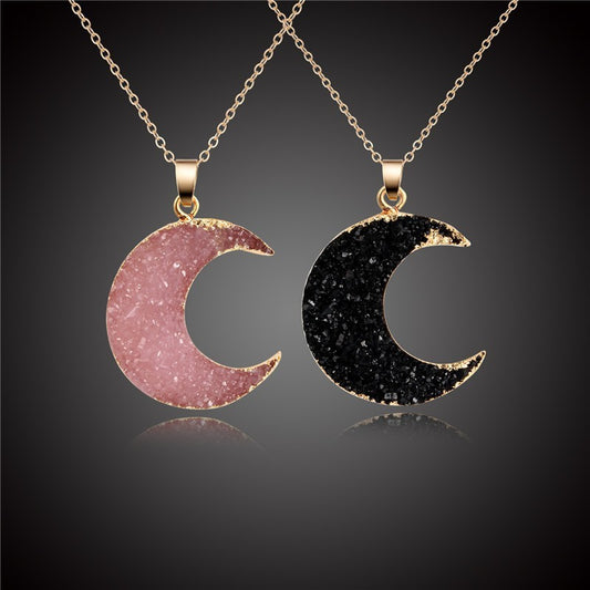 Moon Necklace Sweater Chain Pendant Foreign Trade Necklace 22792584 cf74 4b5b b2d0 39e82002d2a4