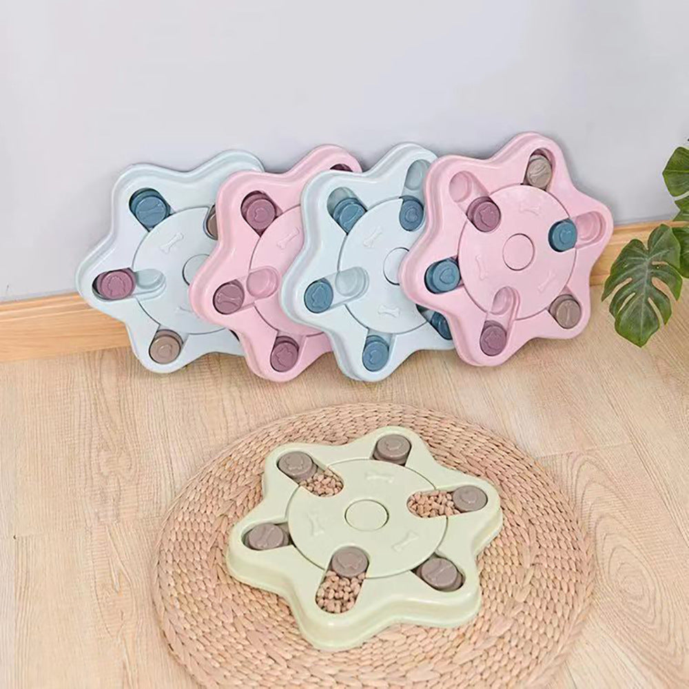Dog Puzzle Toys Increase IQ Interactive Slow Dispensing Feeding Dog Training Games Feeder For Small Medium Dog Pet Training T