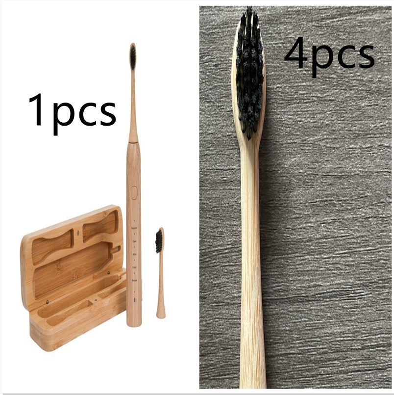 New Bamboo USB Rechargeable Electric Toothbrush 227da5c8 c4cc 4e27 8bcf 4ec83a700b1a