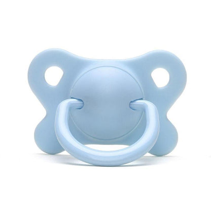 Pacifier Sleeping Baby Pacifier Newborn Silicone Pacifier Super Soft Flat Head 2280471688275