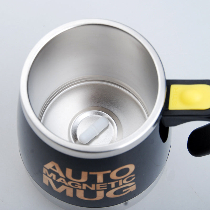 Stainless Steel Automatic Stirring Magnetic Coffee Cup 2281271051063