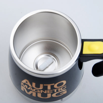 Stainless Steel Automatic Stirring Magnetic Coffee Cup 2281271051063