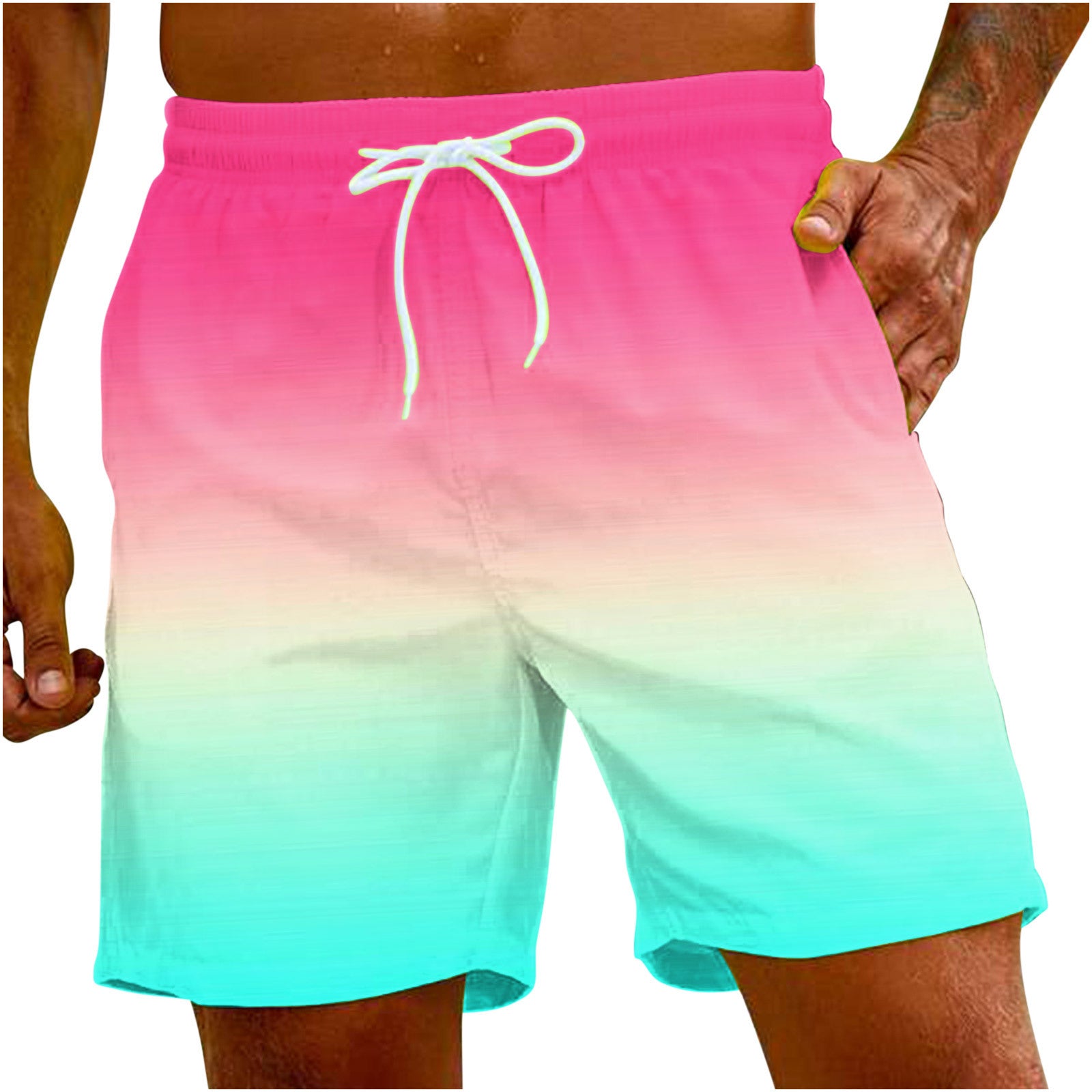 Loose Casual Men's Solid Color Beach Pants 22852b74 489c 4636 9789 4eb69fe8985c