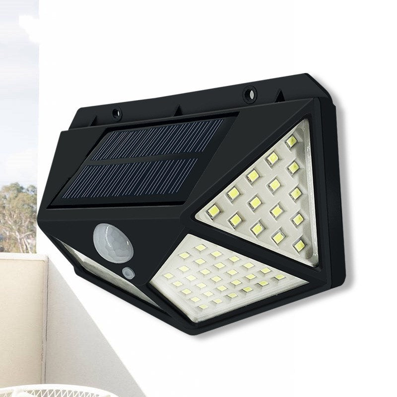 Outdoor Four-sided Human Body Induction Household Wall Lamp 2286867201385