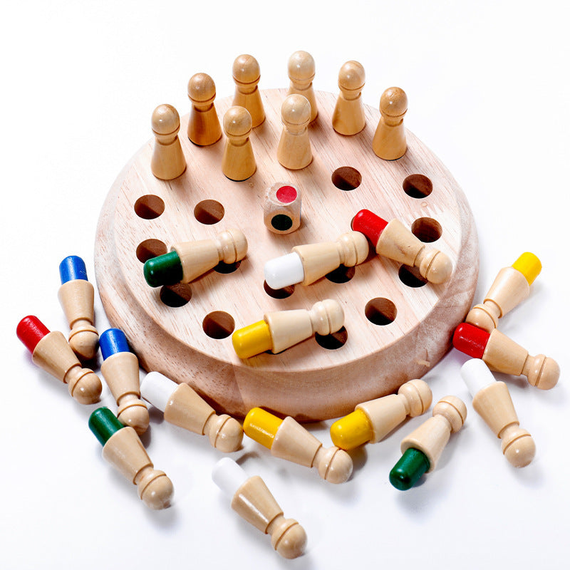 Children's Wooden Educational Toys Memory Chess Kid Early Education Toys 229213919992