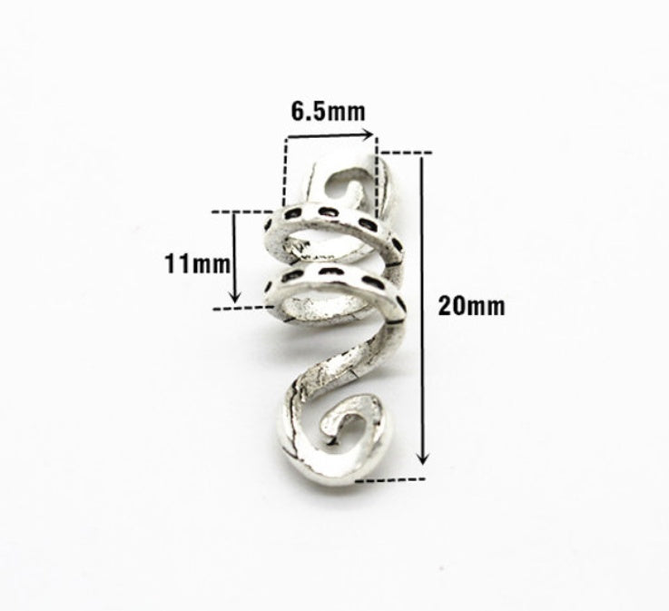 Silver Viking Spiral hair braid 2293043714412 a16c858f 02f0 4848 8d18 14593f0cc7b8