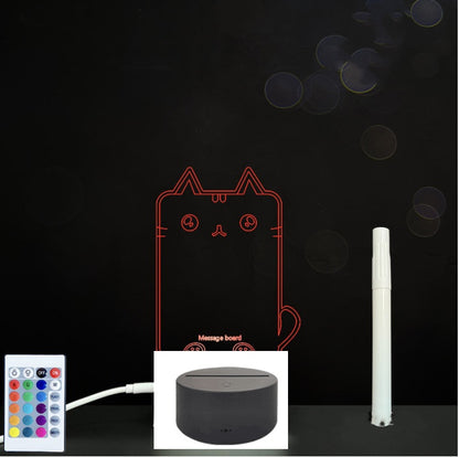 3D Acrylic Board Handwriting Message Board LED Light - HD Wireless Product #47