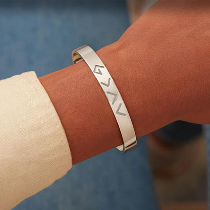 Women's Flat Head Character High Fashion Simple Stainless Steel Bracelet 2296f5a1 430c 469c 9d01 269e255b71c3