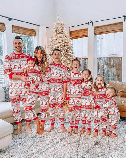 Christmas Printed Parent-child Wear Homewear Family Set Pajamas 22b1c628 7394 449d a1b4 1ccfb4e34207