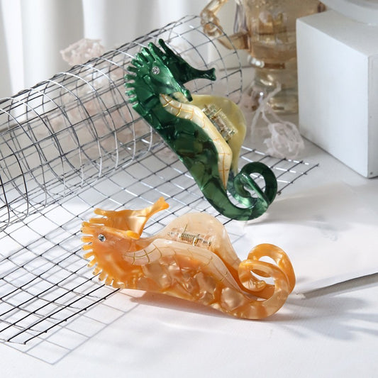 Hair Accessories Seahorse Head Acetate Clip Exquisite 22d6ea98 181b 4fcb 9dc8 59c772252cd3