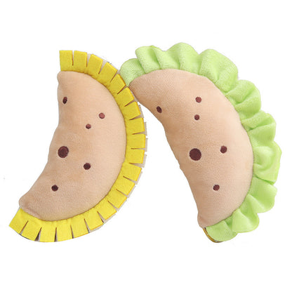 Dog Teething Simulation Sandwich Dumplings Chewing Noise Plush Toy 22e30a87 04ee 4700 962b 19288c1f67be