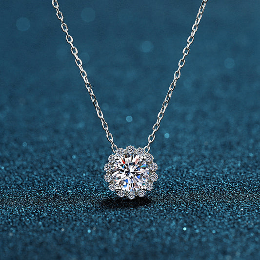 Women's Fashion All Match Moissanite Necklace 22ecdd14 3685 4bbe a3d0 9491d2e5b6a5