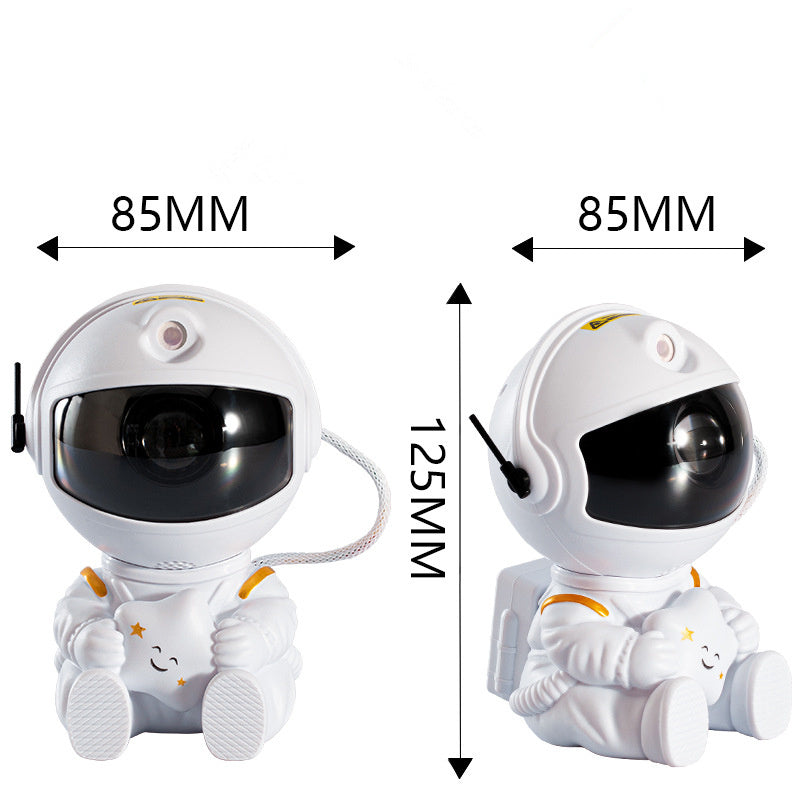 Mini Version Of Astronaut Star Projection Lamp Creative Gift Atmosphere Decorative Lamp Colorful Flowing Starry Night Light 2