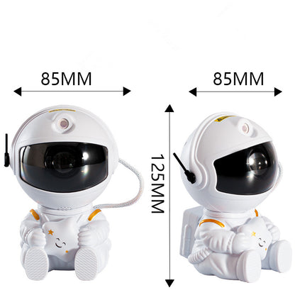 Mini Version Of Astronaut Star Projection Lamp Creative Gift Atmosphere Decorative Lamp Colorful Flowing Starry Night Light 2