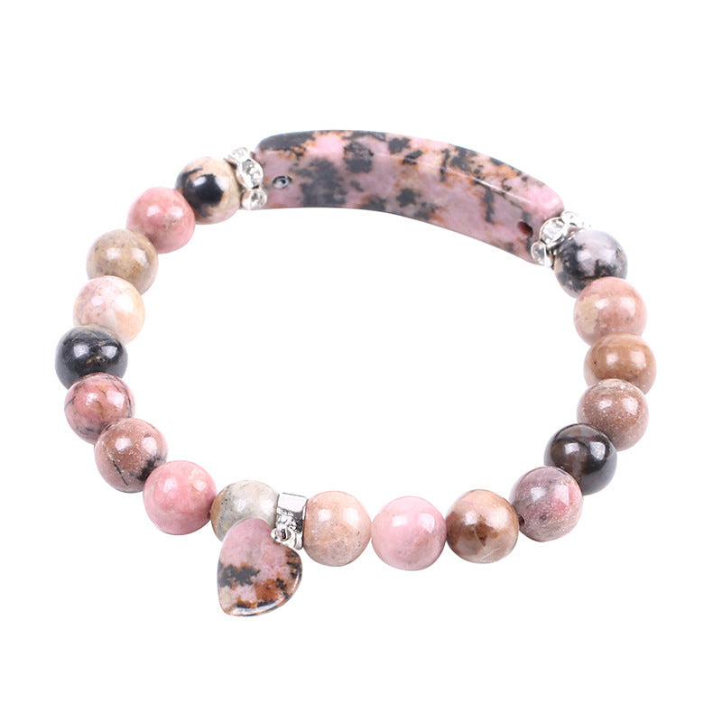 Red stone bracelet love pendant 230554863724 ed520fc3 4473 48d9 9775 76e2907ae51f