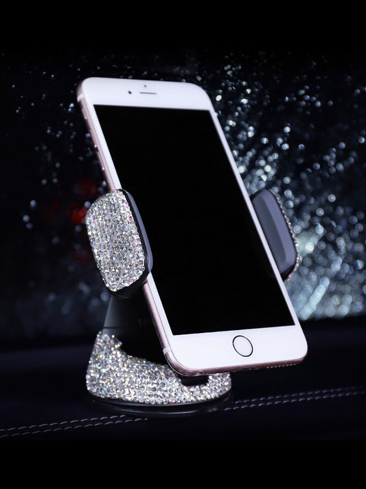 Crystal Rhinestones Phone Holder - 图片 1