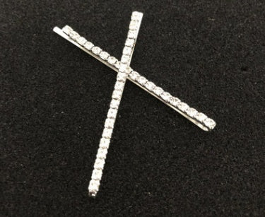 Rhinestone letter hairpin 230859956965