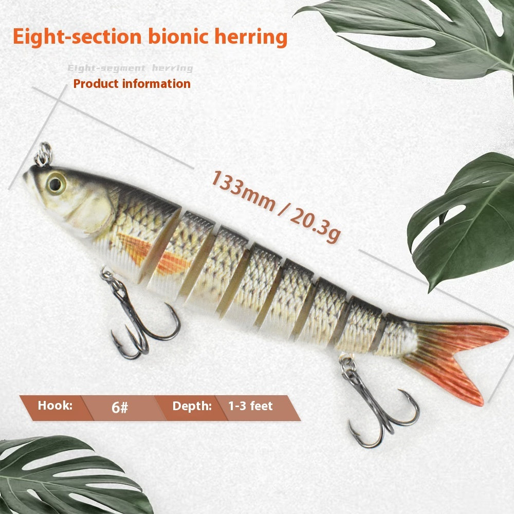 Available Eight Fish Hard Bait 133 Mm203g Bionic Plastic Bait 230ca817 d16f 4b5e 85a6 fd2021456d83 trans