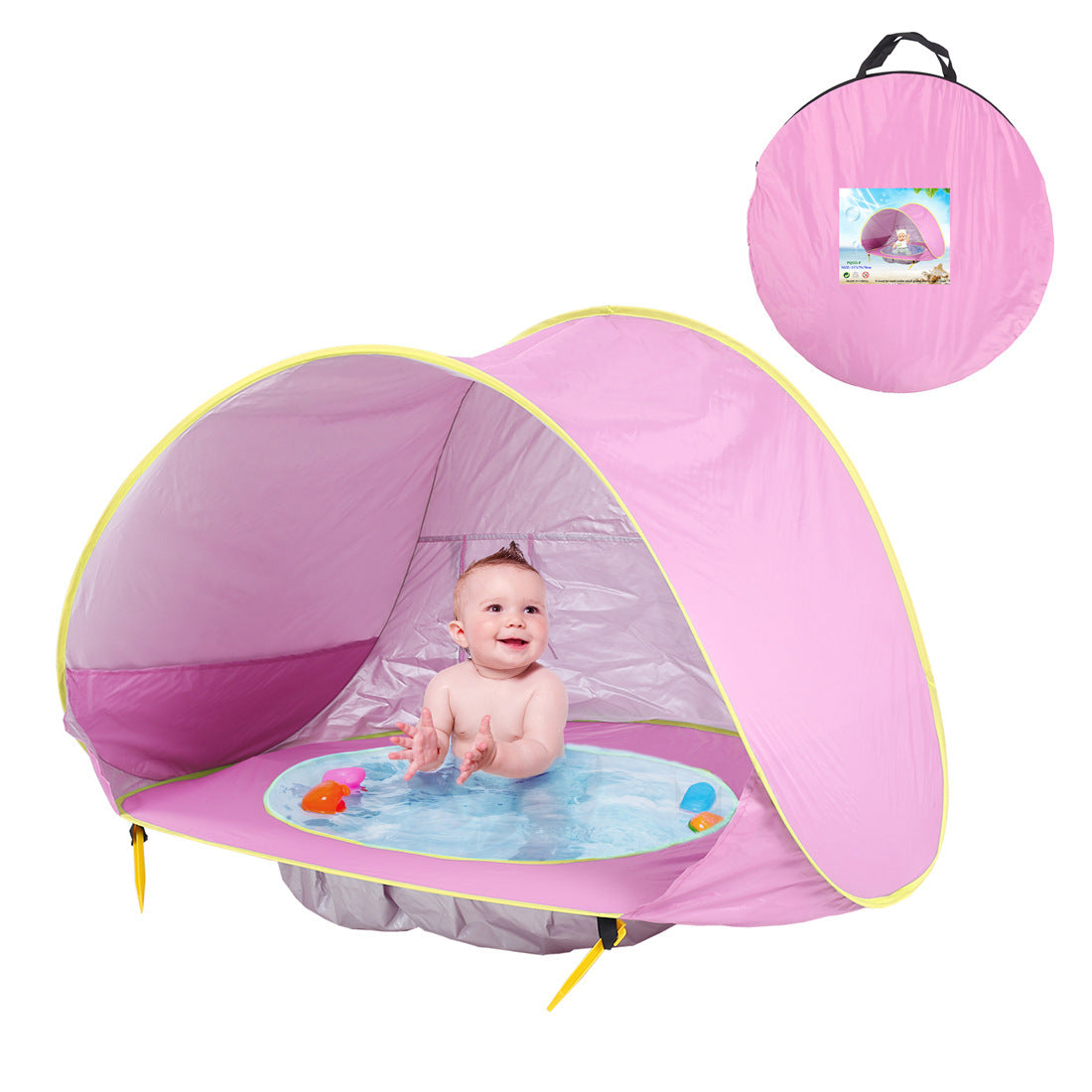 Baby Beach Tent Kids Outdoor Camping Easy Fold Up Waterproof  Up Sun Awning Tent UV-protecting 23110879444642