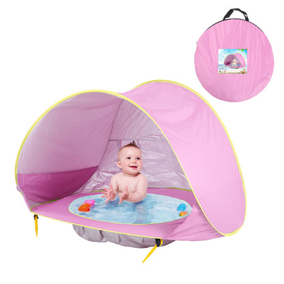 Baby Beach Tent Kids Outdoor Camping Easy Fold Up Waterproof  Up Sun Awning Tent UV-protecting 23110879444642