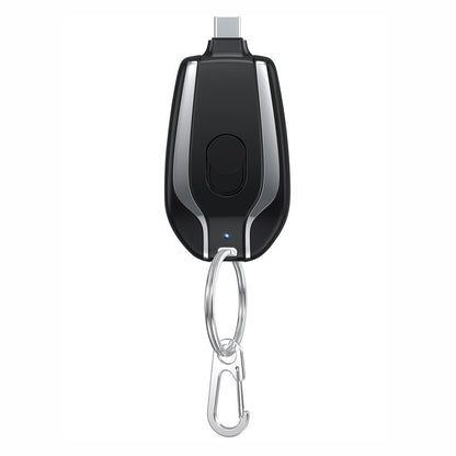 1500mAh Mini Power Emergency Pod Keychain Charger With Type-C Ultra-Compact Mini Battery Pack Fast Charging Backup Power Bank - 图片 10