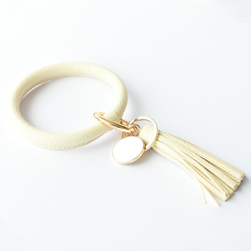 Pure Leather Tassel Pendant Bracelet 2317591e 597e 443d a59a 59a687aff272