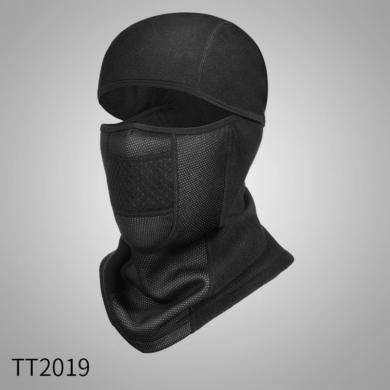 Winter riding warm hood 23186613045