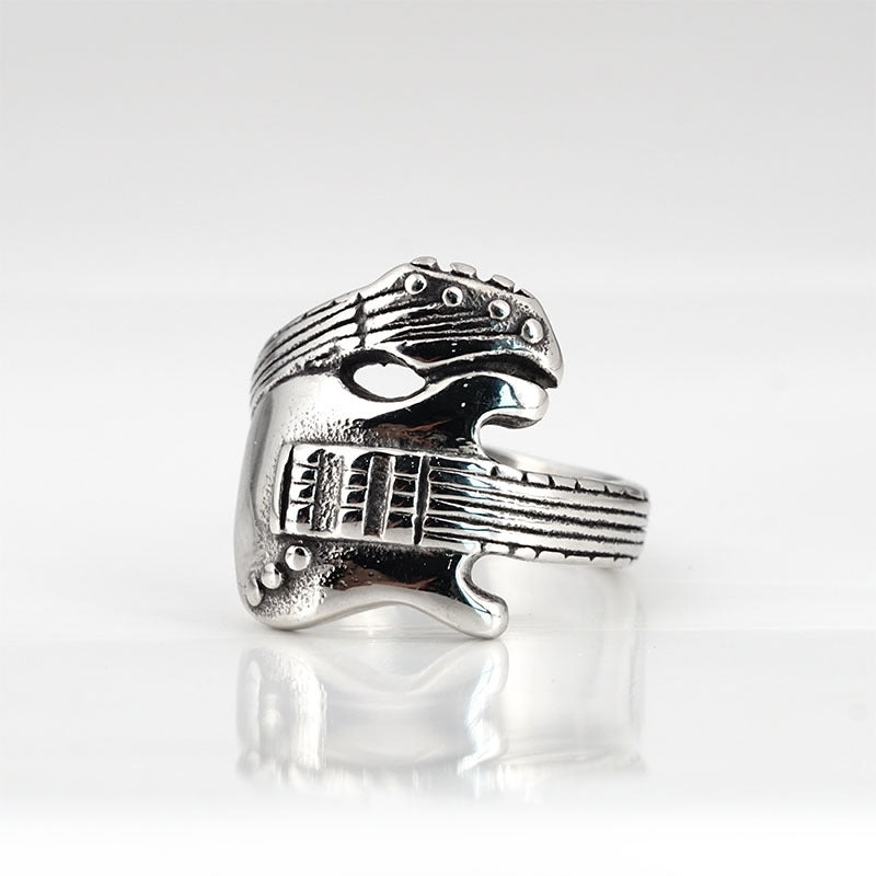 Retro Punk Titanium Steel Ring Men's Personality Wide Ring 231e73ea 47a2 45cd 8f04 85962d476346