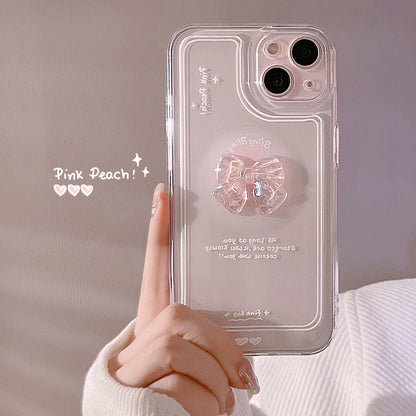 Bow Knot Mobile Phone Stereo Crystal Silicone 2321853c dc8d 4e9d ad1d f3b3d0e84311