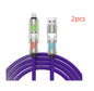 240W Data Cable Fast Charging Two-to-two Charging Cable - 图片 9